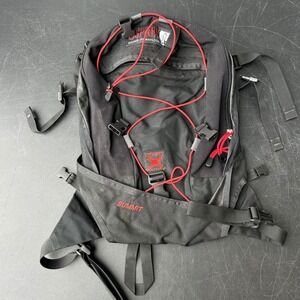 Osprey Vector Summit Backpack Attachment Black Red VTG Technical Hiking Pack USA